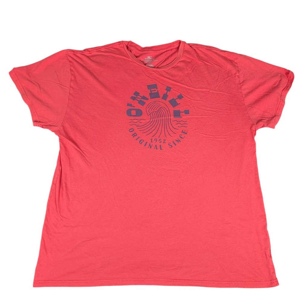 O'Neill Graphic T-Shirt Mens XXL Red Original Since 1952 Surf Good